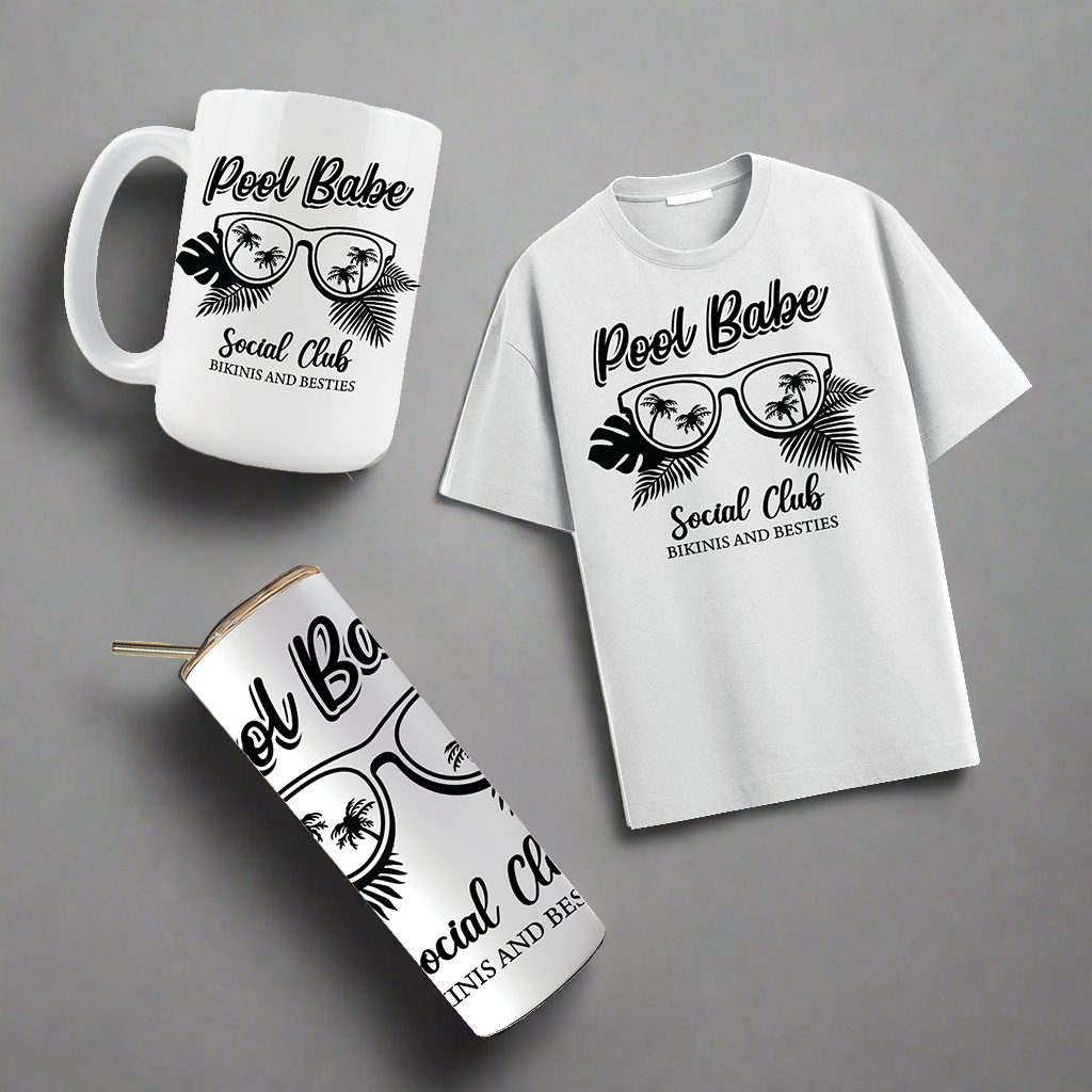 Multi Product Use - Digital Sublimation Designs - Summer Vibes