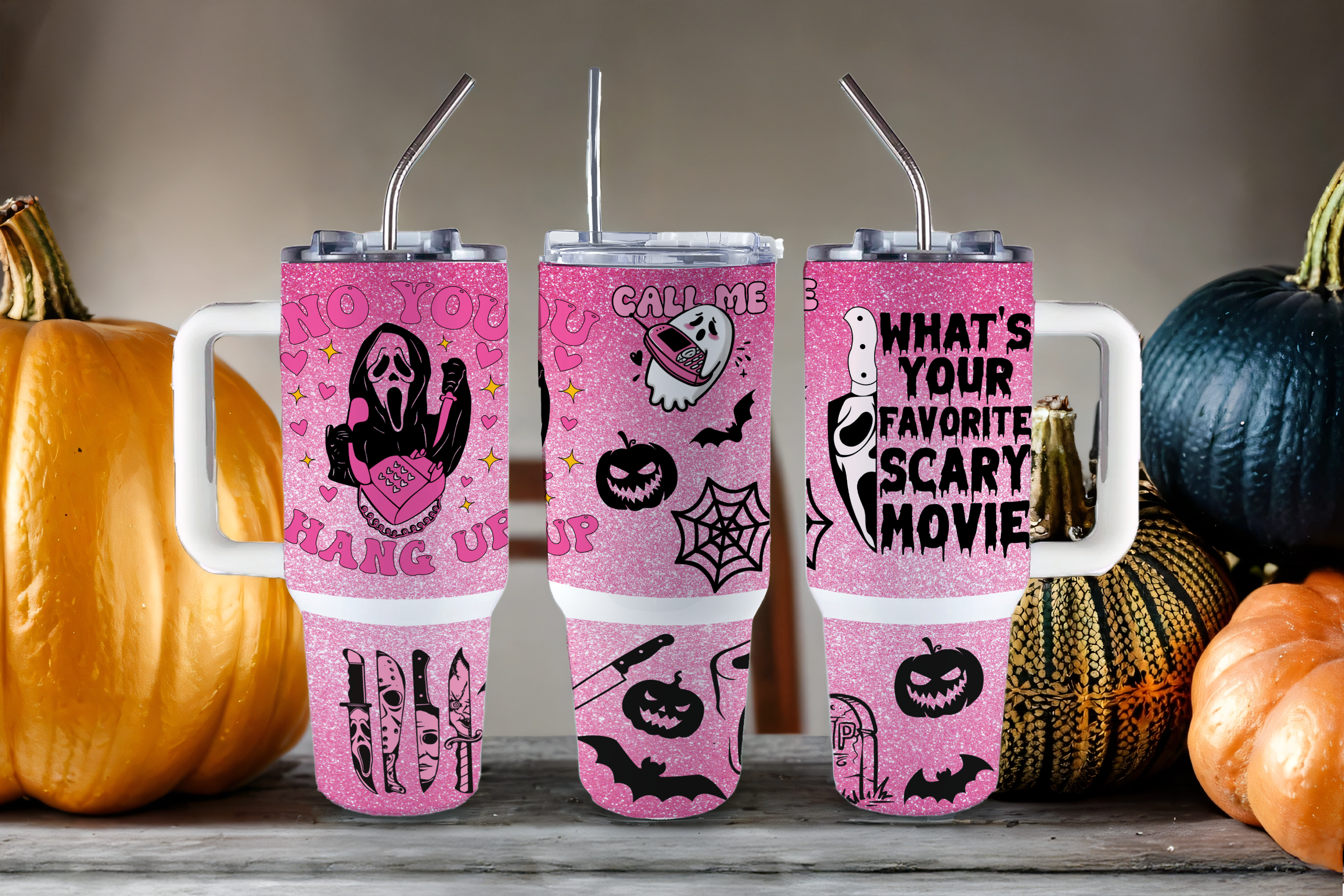 Digital Sublimation Designs - Halloween 2025 Tumblers
