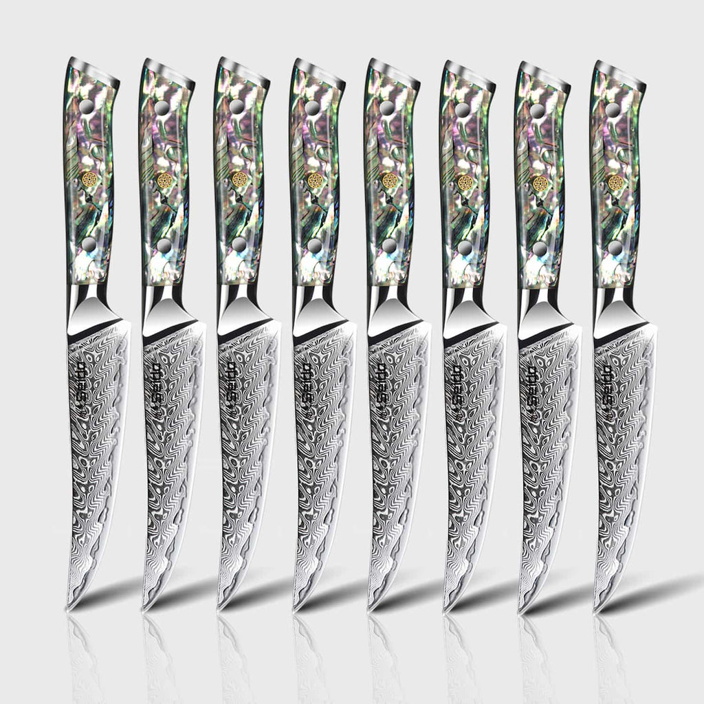 Awabi Straight Edge Steak Knives