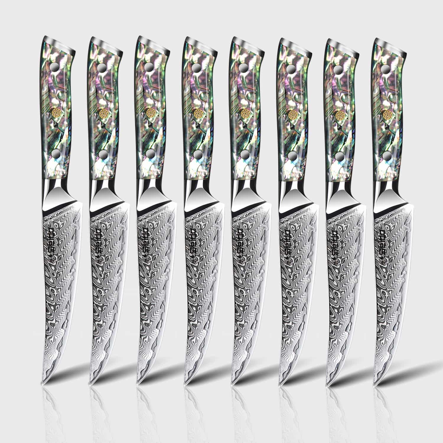 Awabi Straight Edge Steak Knives