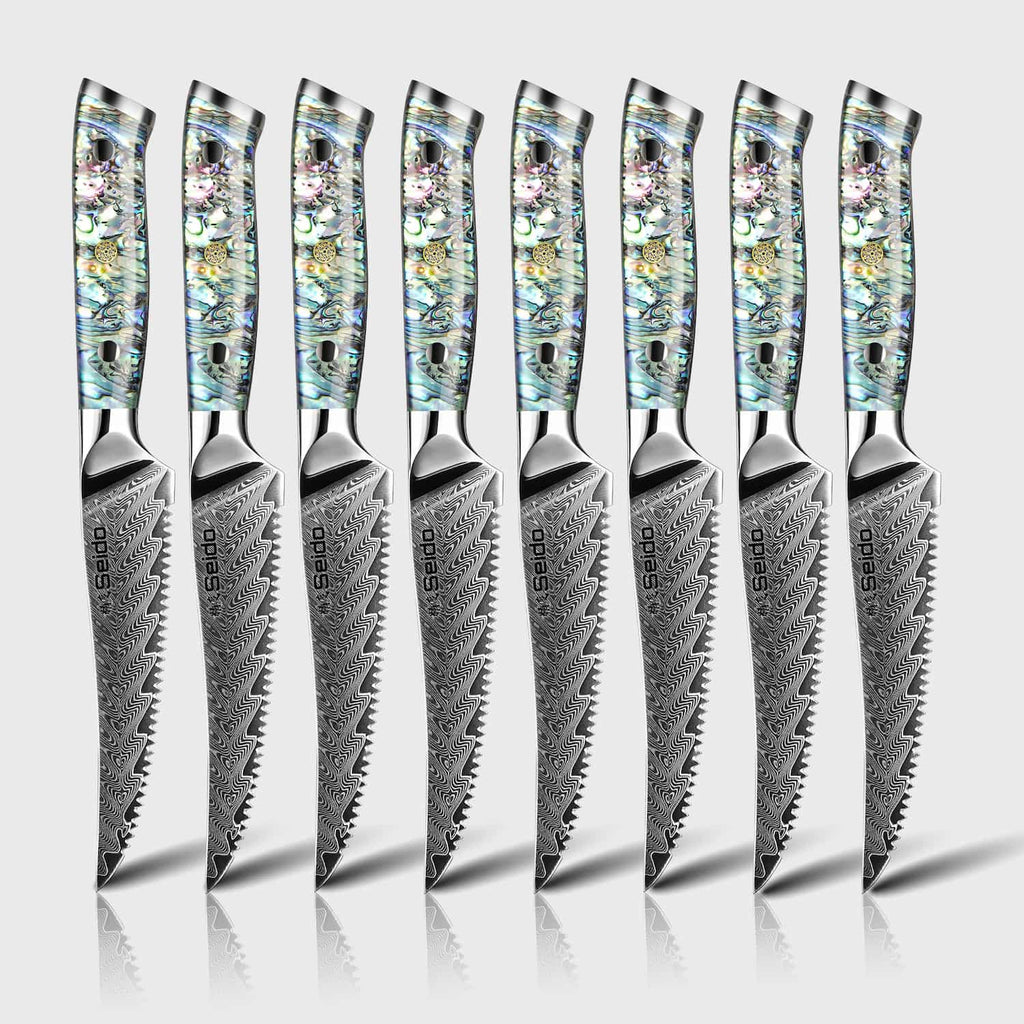 Awabi Serrated Steak Knives