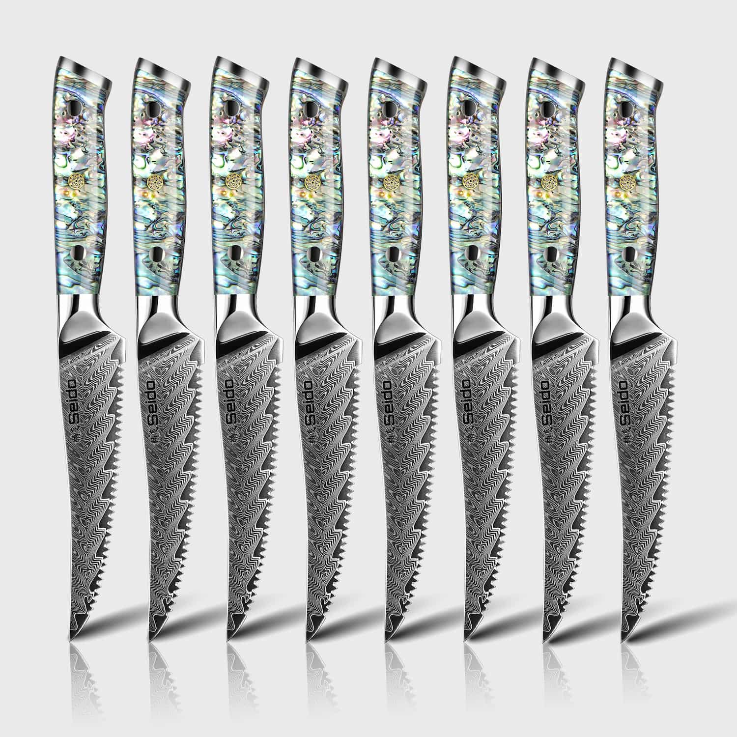 Awabi Serrated Steak Knives