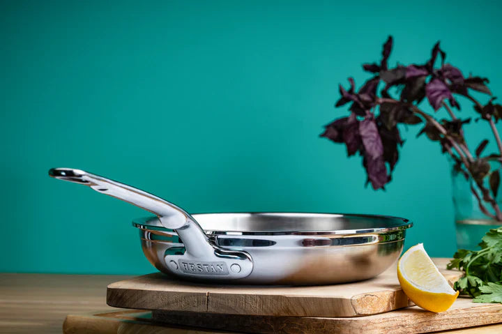 Hestan Forged Stainless Steel Fry Pan