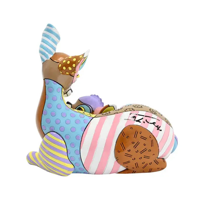 Britto Disney Bambi and Mother Figurine