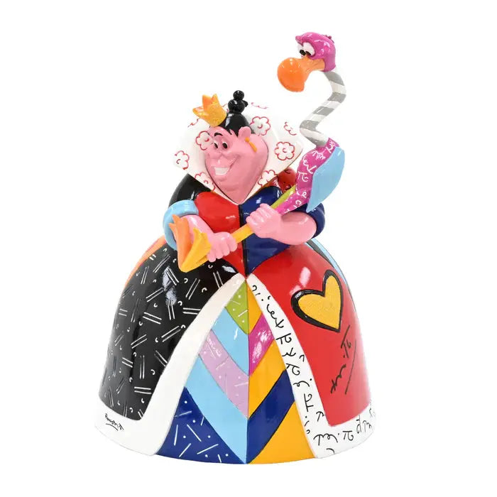 Britto Disney Alice in Wonderland Queen of Hearts Figurine