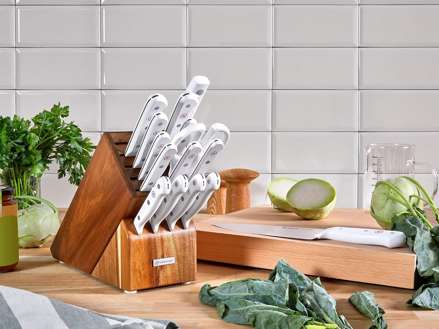 Wusthof Gourmet White Essential Knife Set - 3 Piece