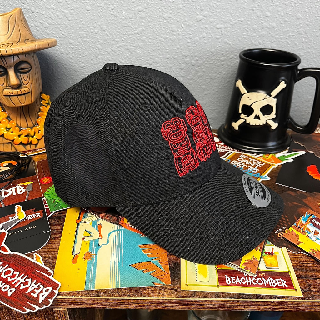 Cannibals Snapback Cap In Black