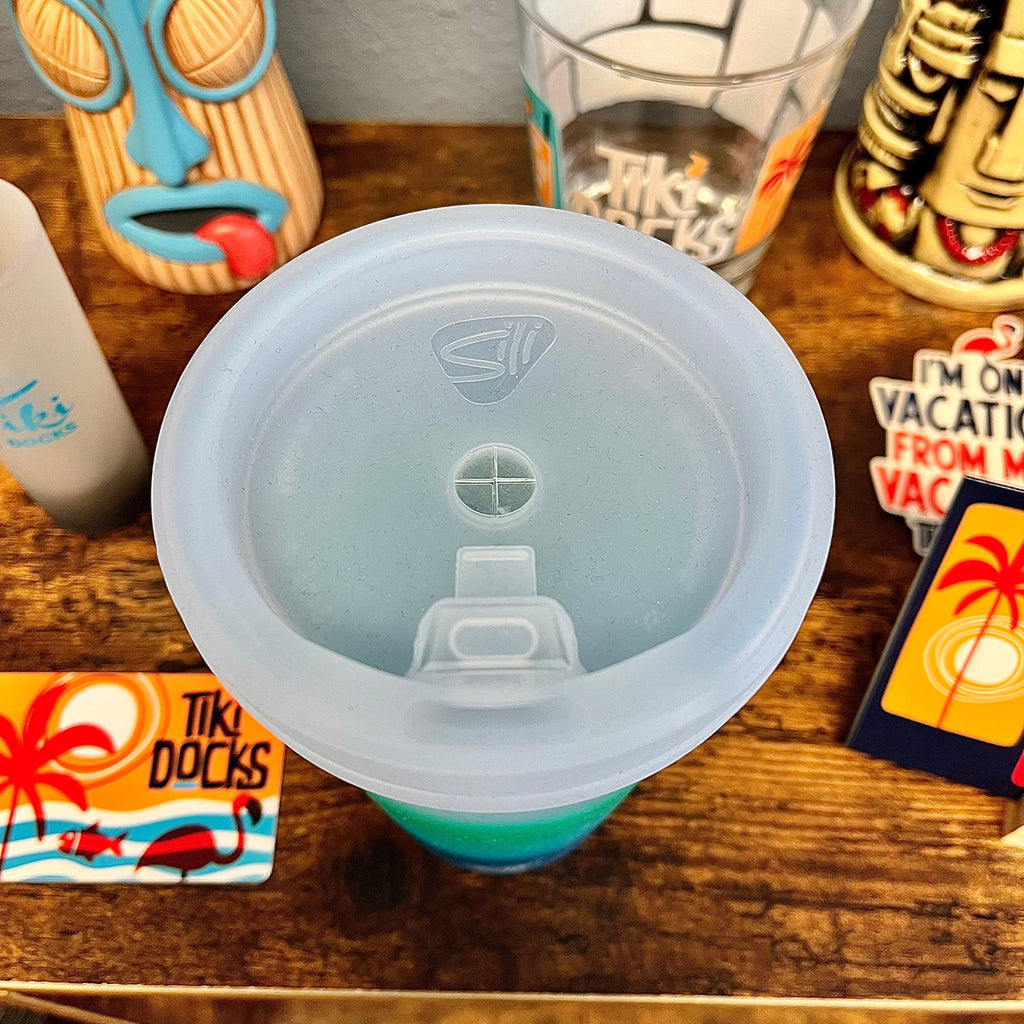 Silipint Silicone 16 oz Mountain Air Pint Glass w/Lid