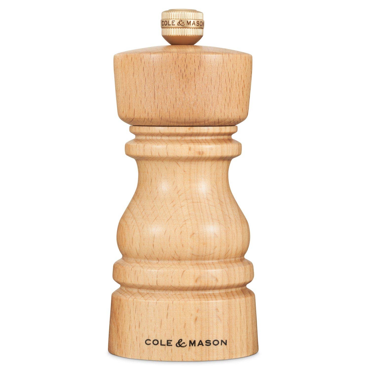 Natural Beech Salt & Pepper Mills