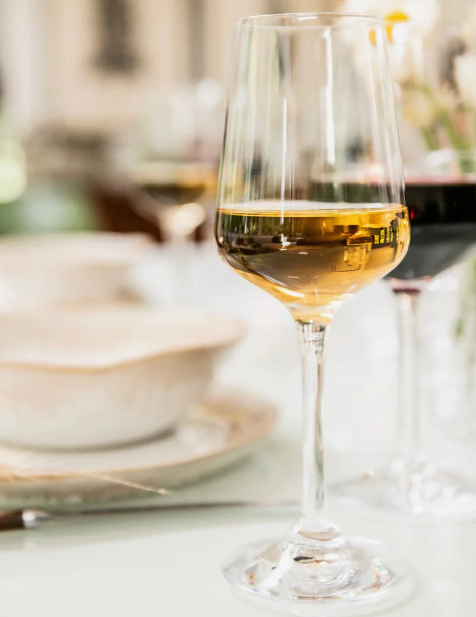 Simon Pearce Vintner White Wine Glass