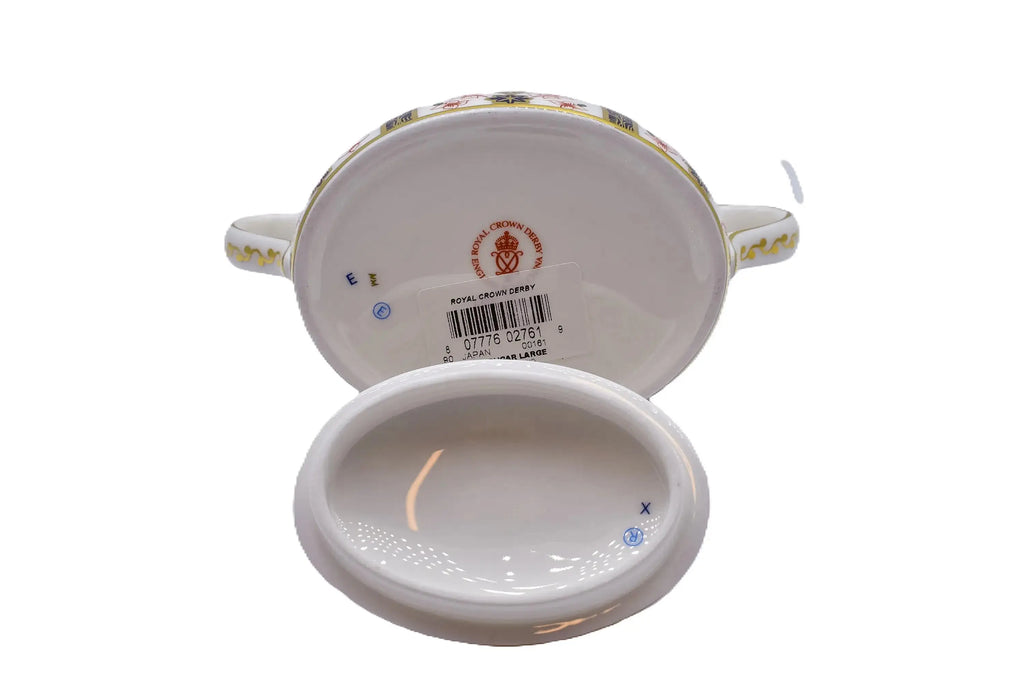 Royal Crown Derby Imari 1128 Covered Sugar Bowl