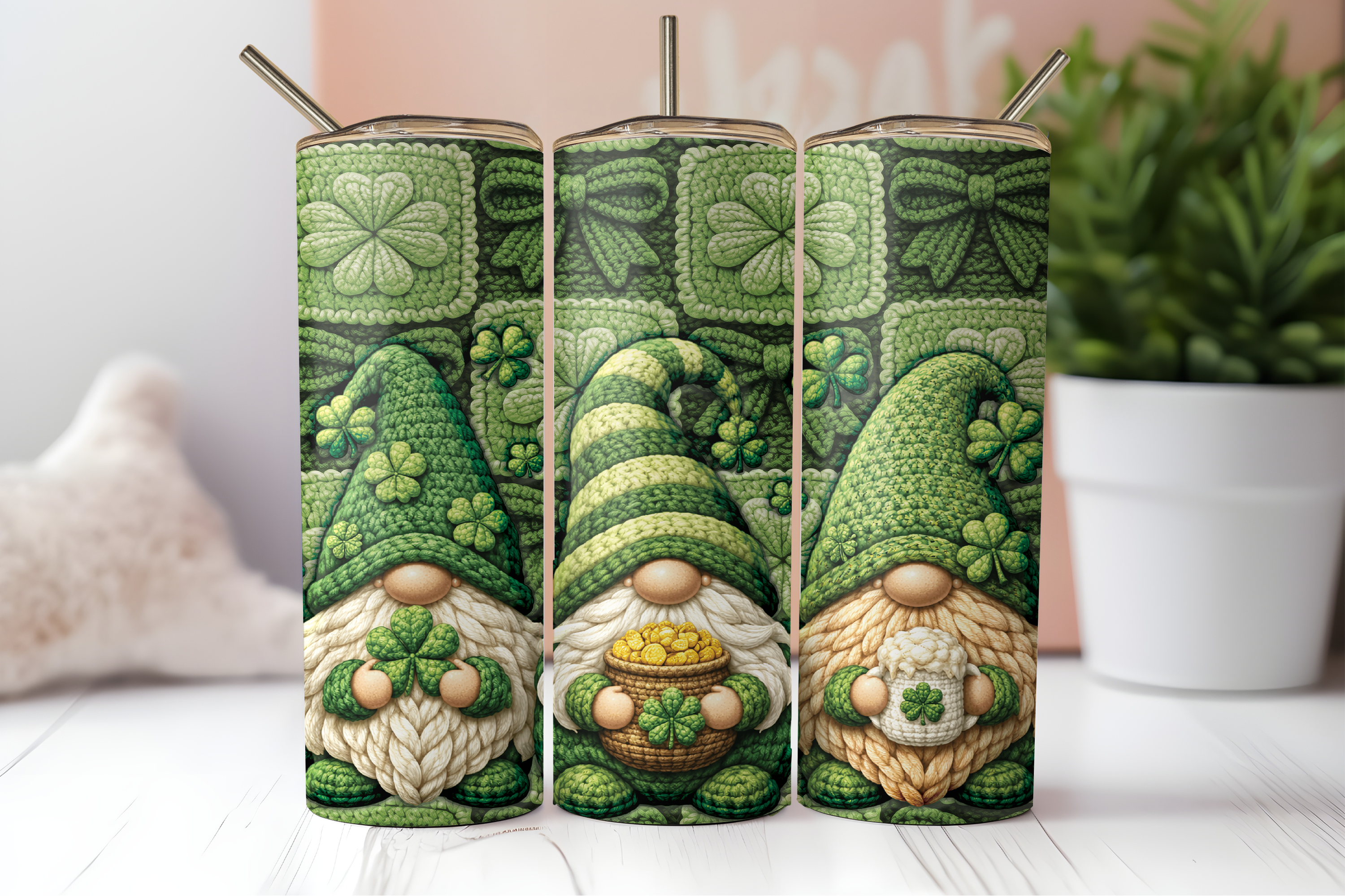 Digital Sublimation Designs - St. Patricks Day Collection Tumbler Wraps
