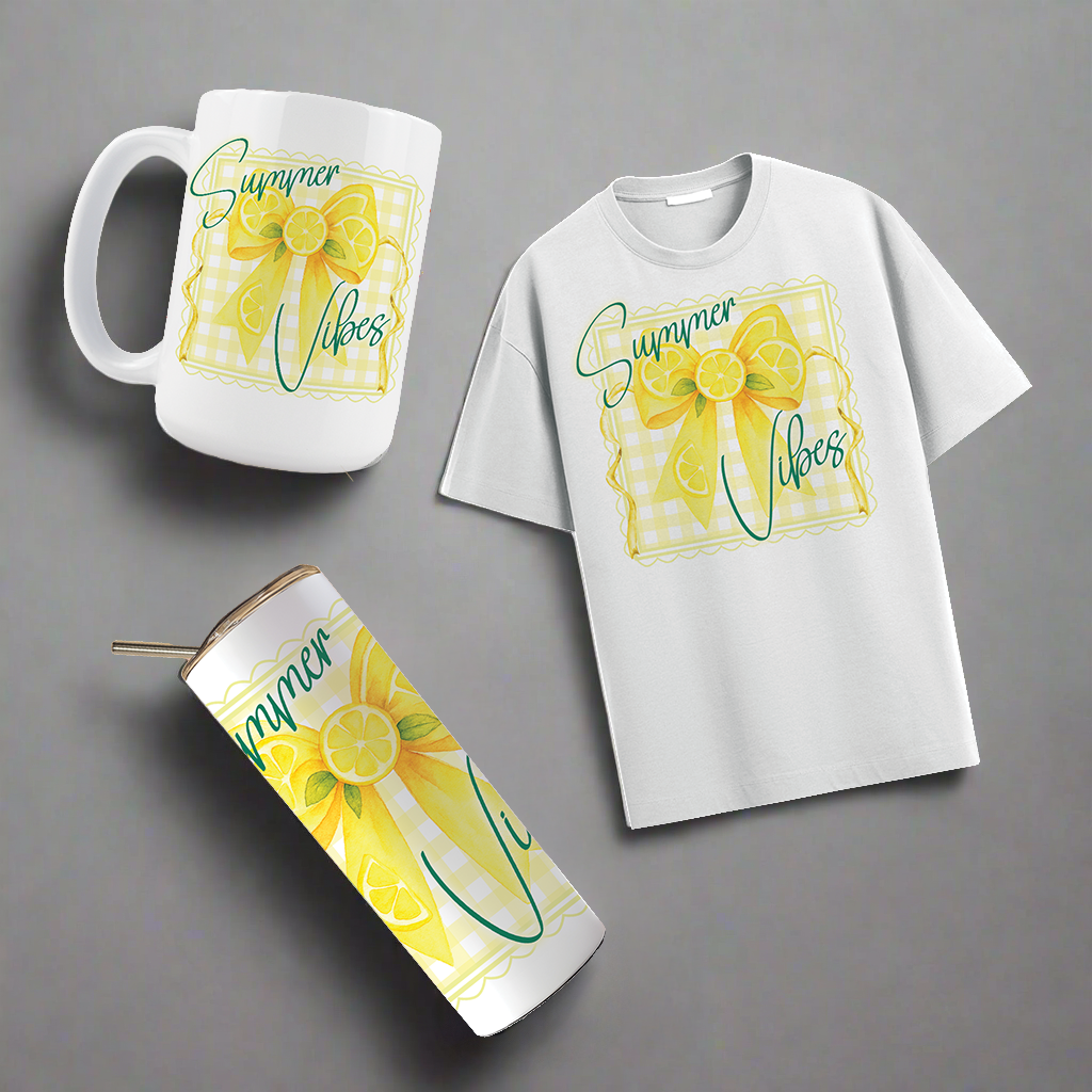 Multi Product Use - Digital Sublimation Designs - Summer Vibes