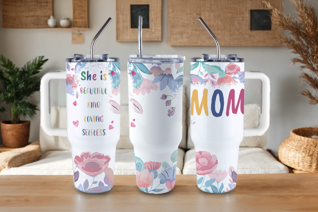 Assorted Ready to Press Sublimation Tumbler Prints (12 Pack) - Mom Vibes