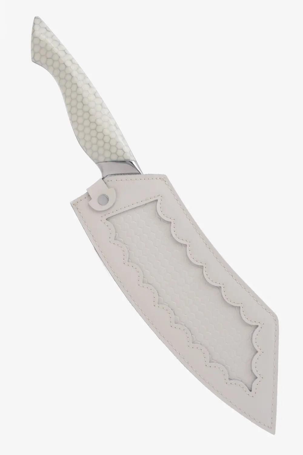 Chef & Cleaver Hybrid Knife 8" | The Crixus | Frost Fire Series | NSF Certified | Dalstrong ©
