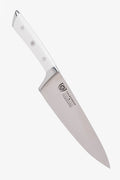 Chef's Knife 8" | Glacial White Handle | Gladiator Series | NSF Certified | Dalstrong ©