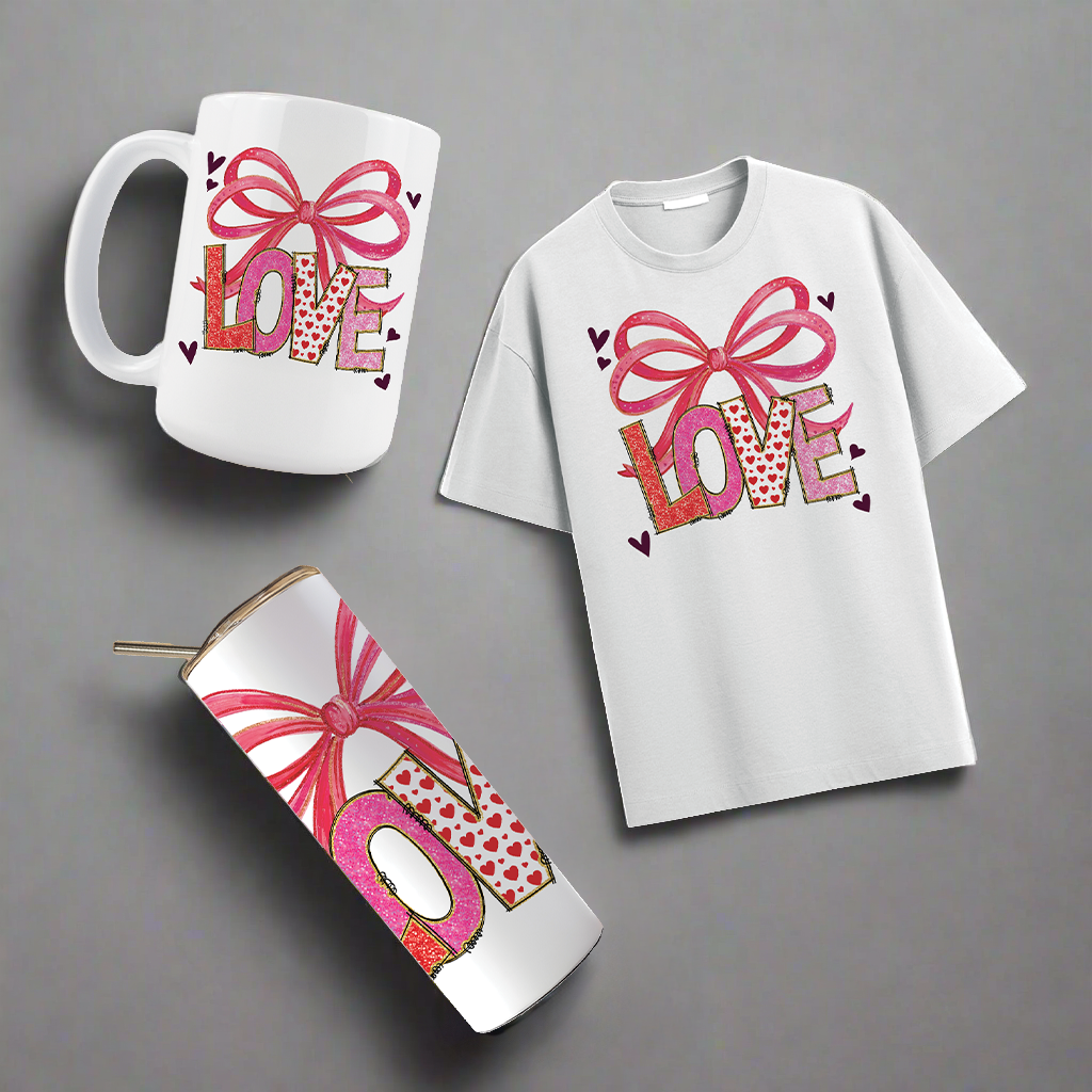 Multi Product Use - Digital Sublimation Designs - Valentine's Day