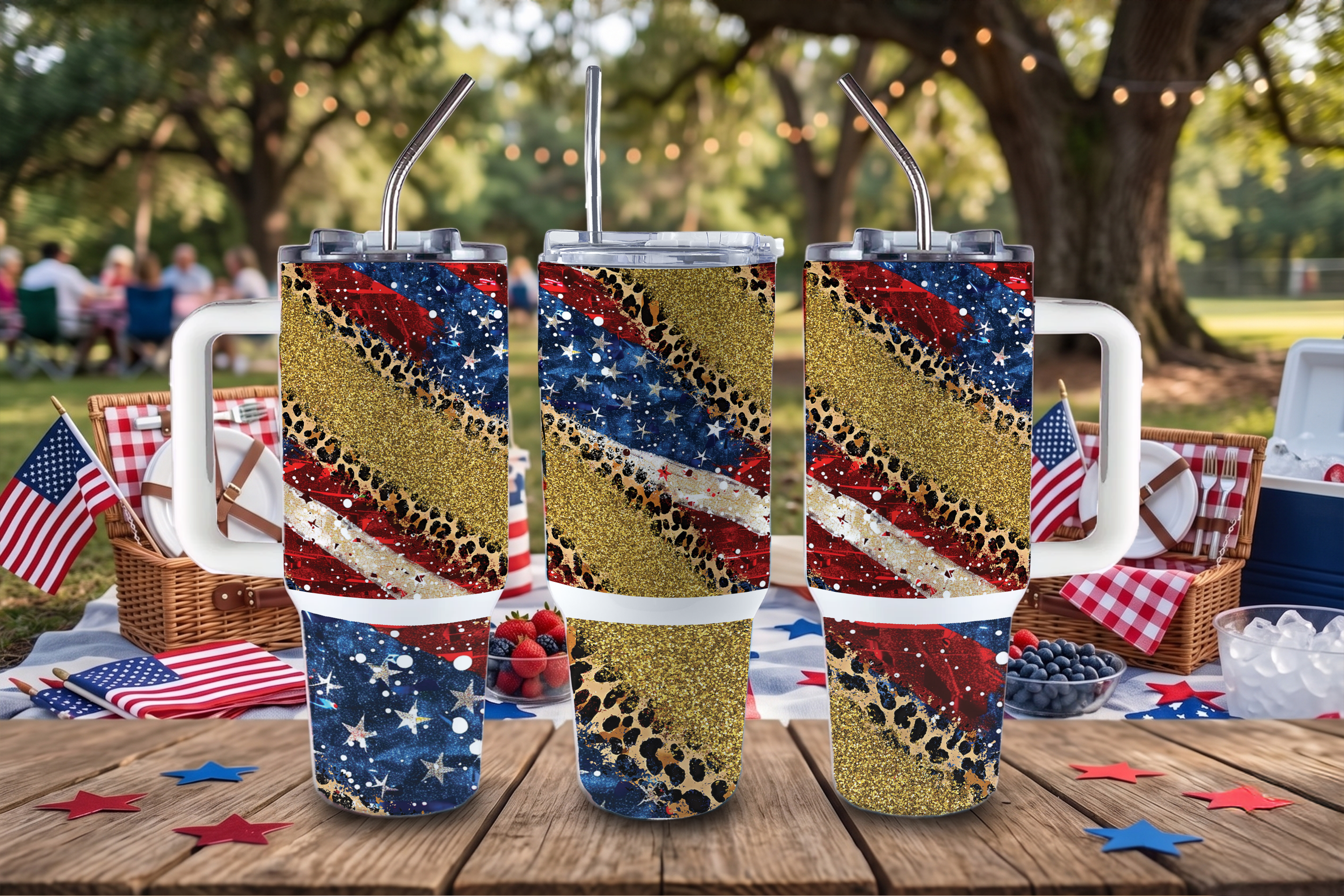 Assorted Ready to Press Sublimation Tumbler Prints (12 Pack) - America 250