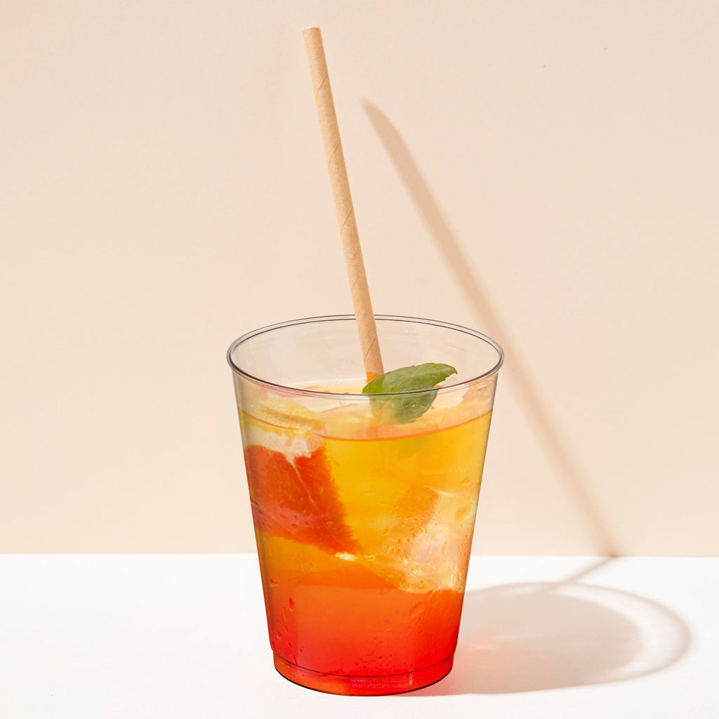 Crystal Clear Round Plastic Disposable Party Cups (8 oz. )