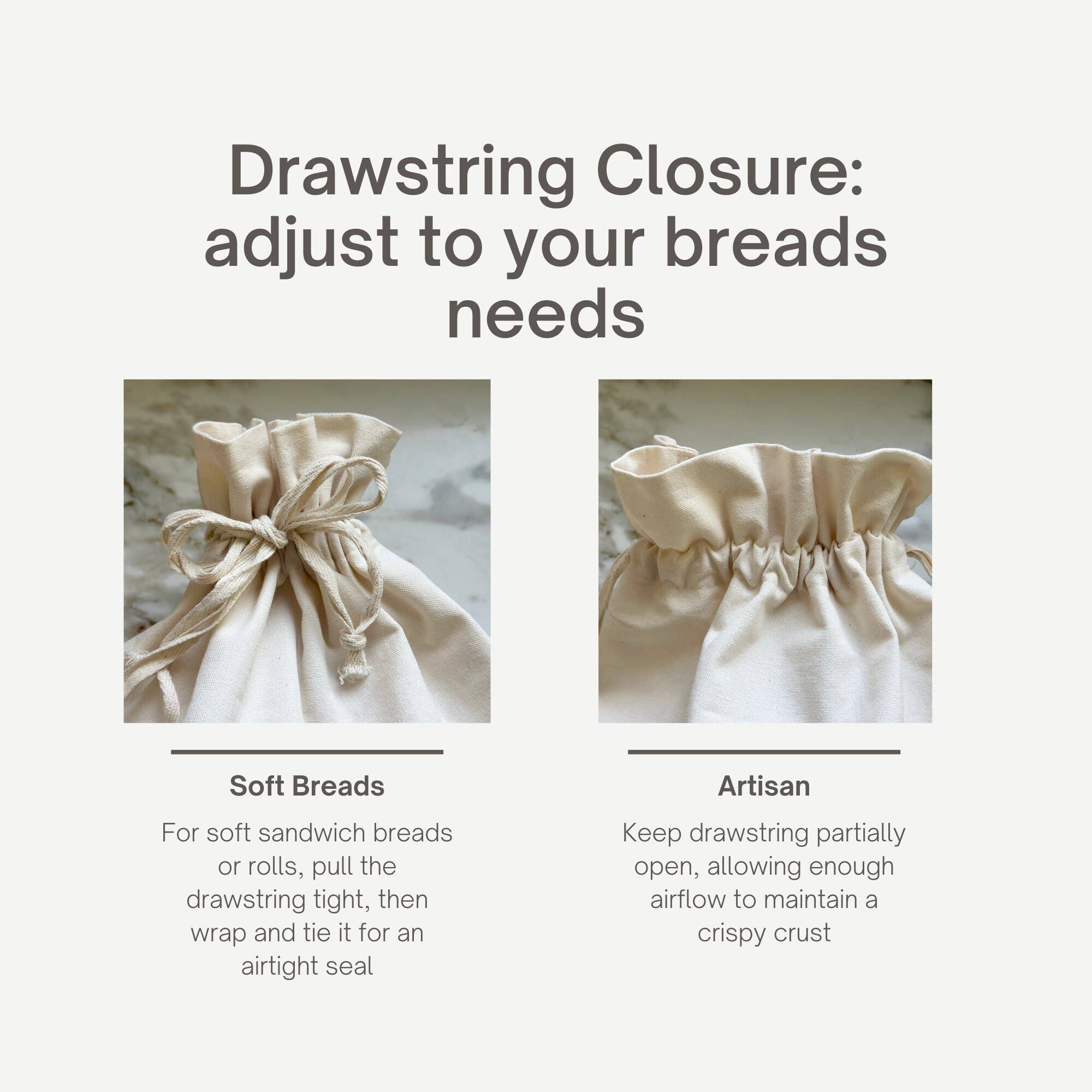Reusable Bread Bag: Bread Dealer