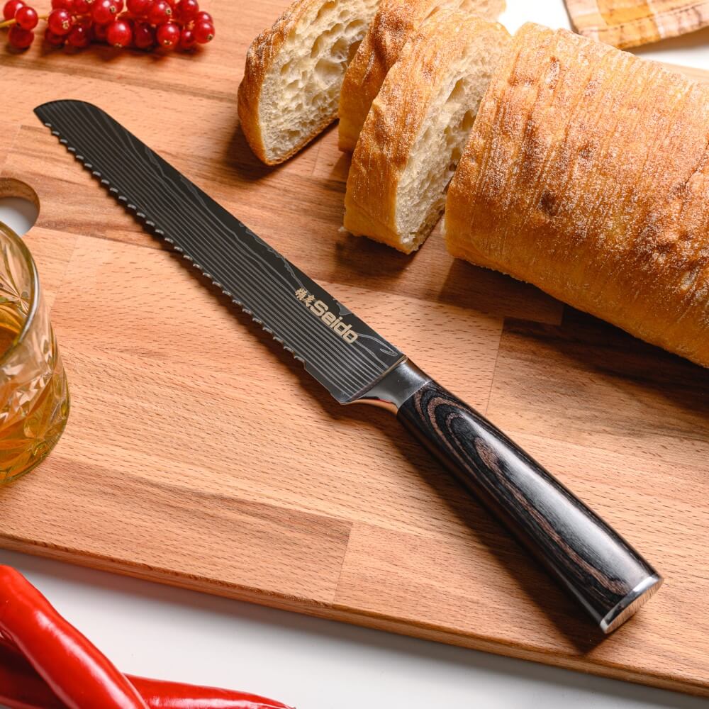 9-Piece Master Chef Knife Set With Block