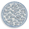 Blue Oysters Vinyl Placemat - Round