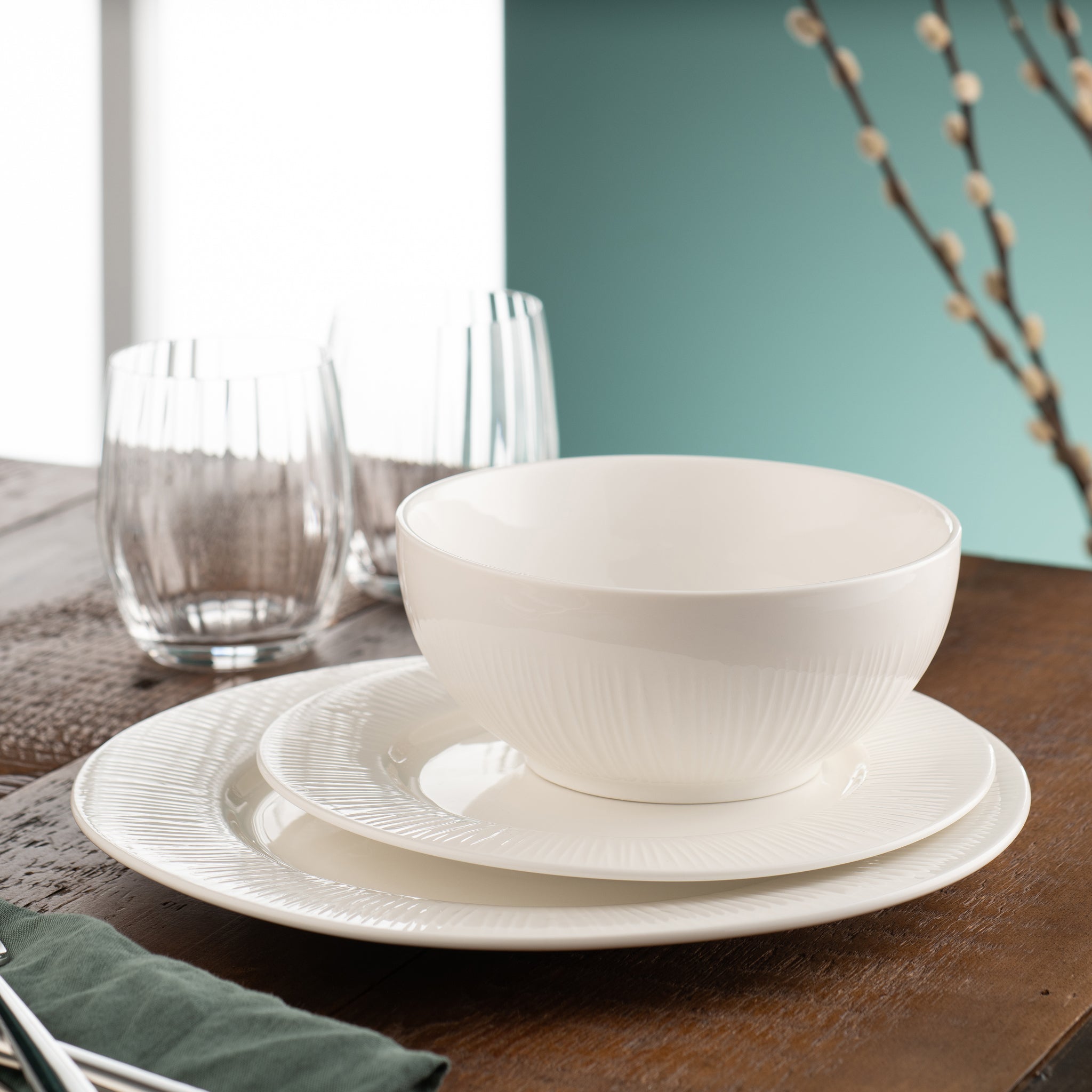 Belleek Living Erne 22 Piece Set