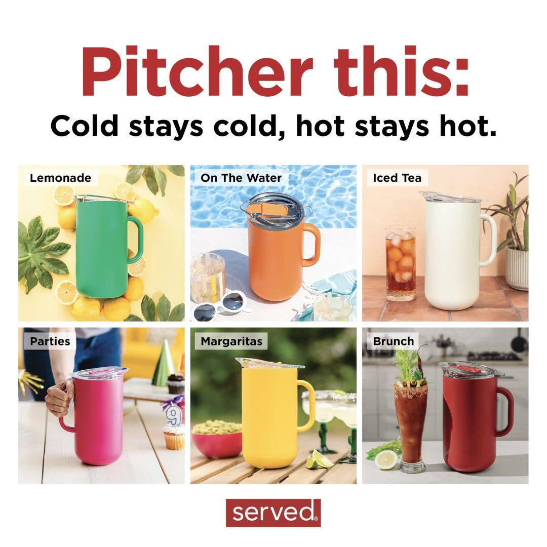 Vacuum-Insulated 2-Liter Pitcher in Caviar