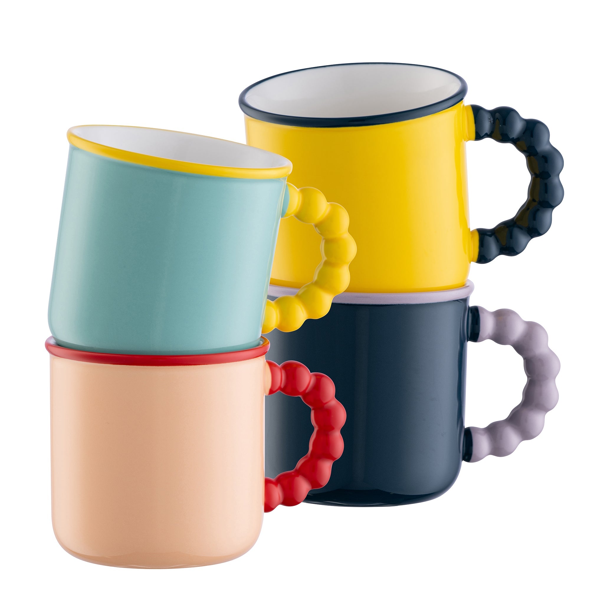 Belleek Living Bubble Mugs Set of 4
