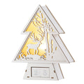 Belleek Living Reindeer Advent Wooden LED