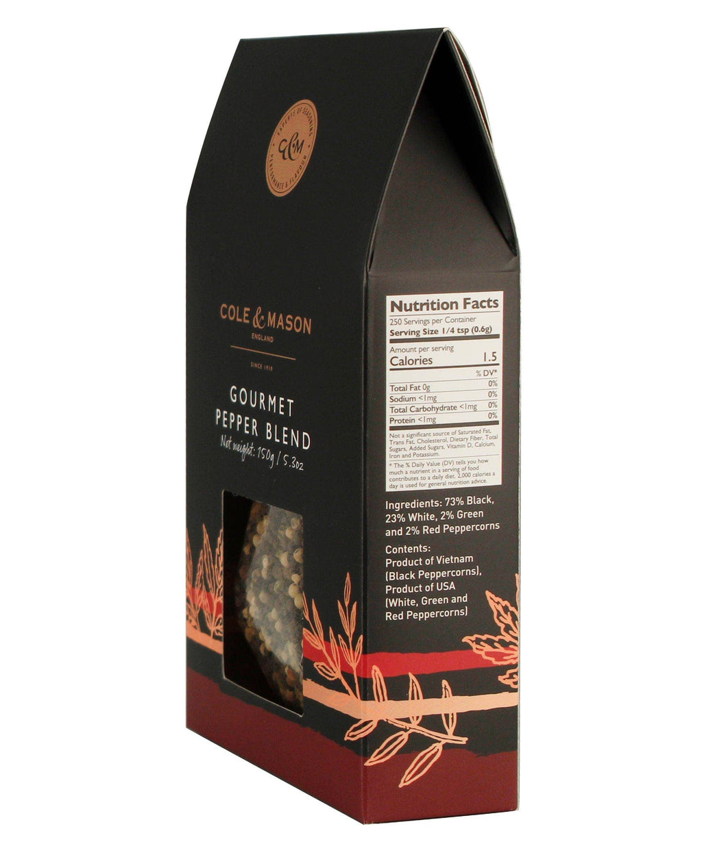 Cole & Mason Gourmet Pepper Blend Box