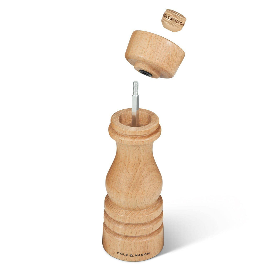 Natural Beech Salt & Pepper Mills