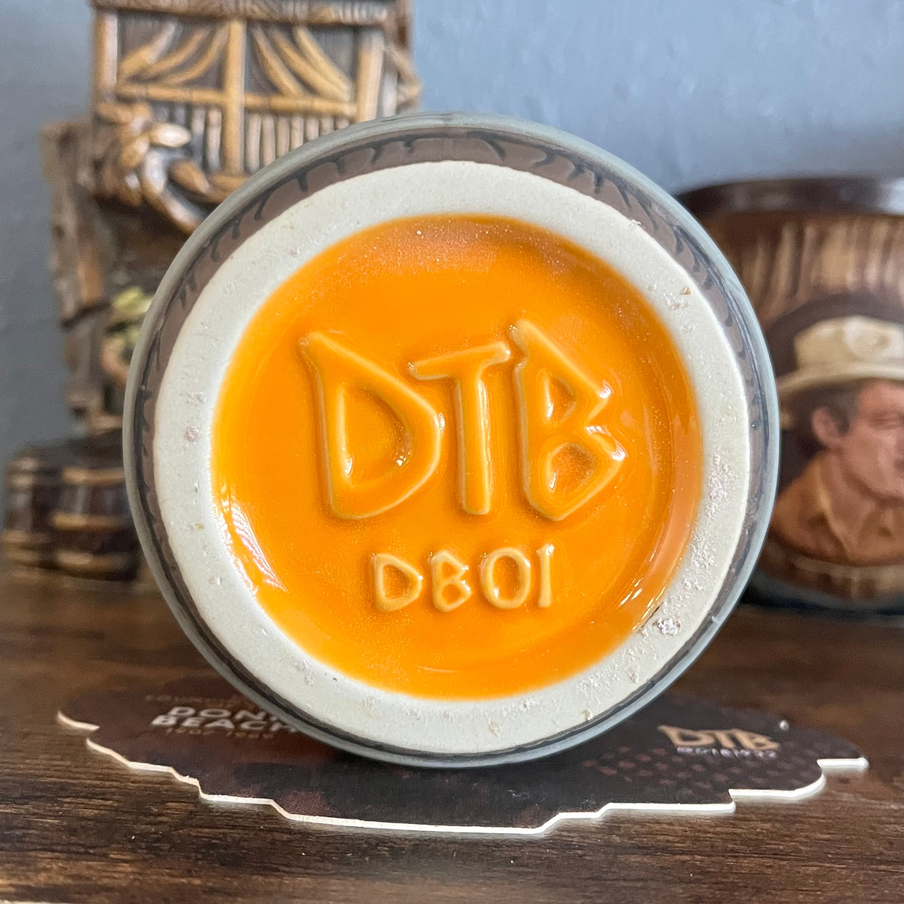 Rum Barrel Tiki Mug