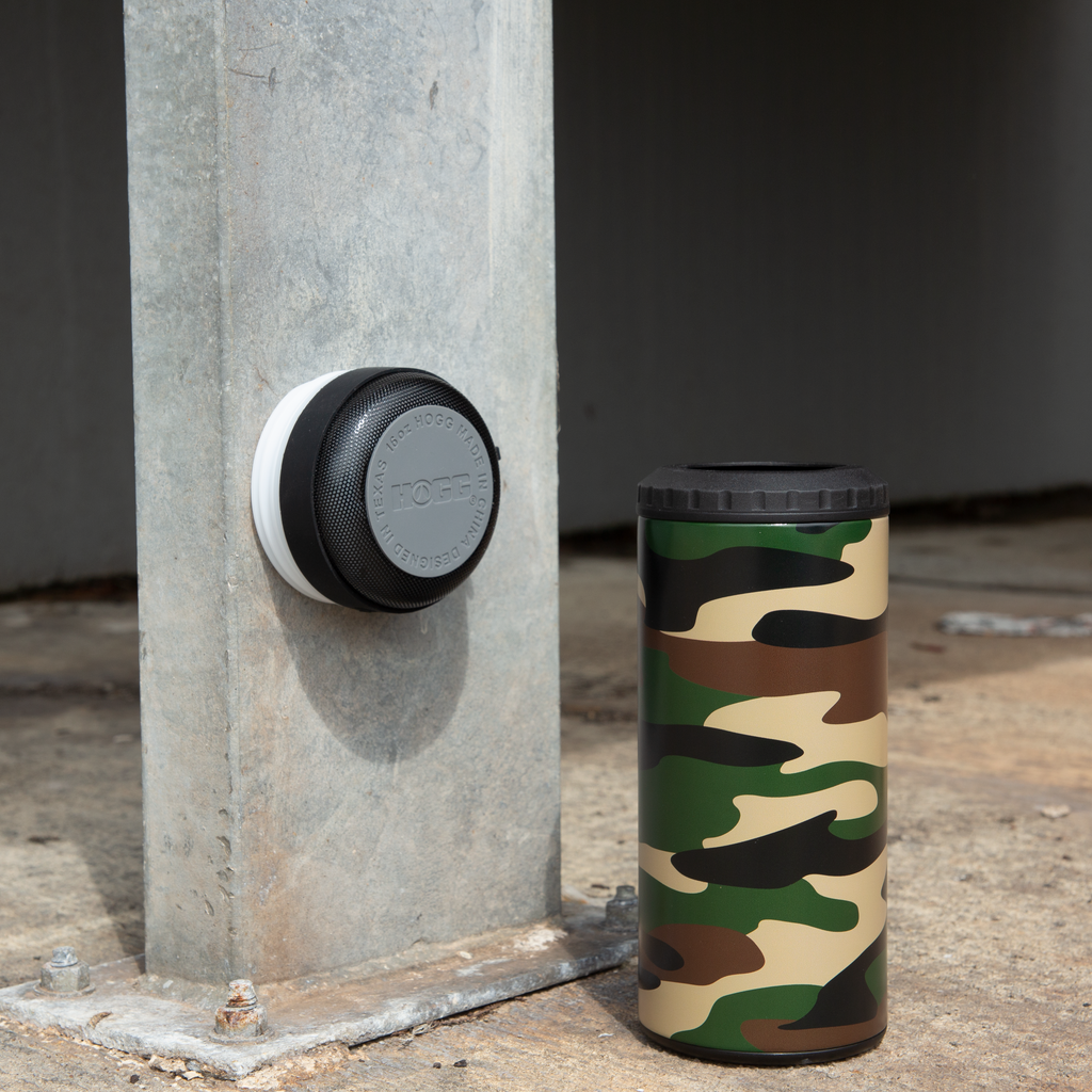 4 in 1 Speaker Can Cooler Case (25 Units) - Camo