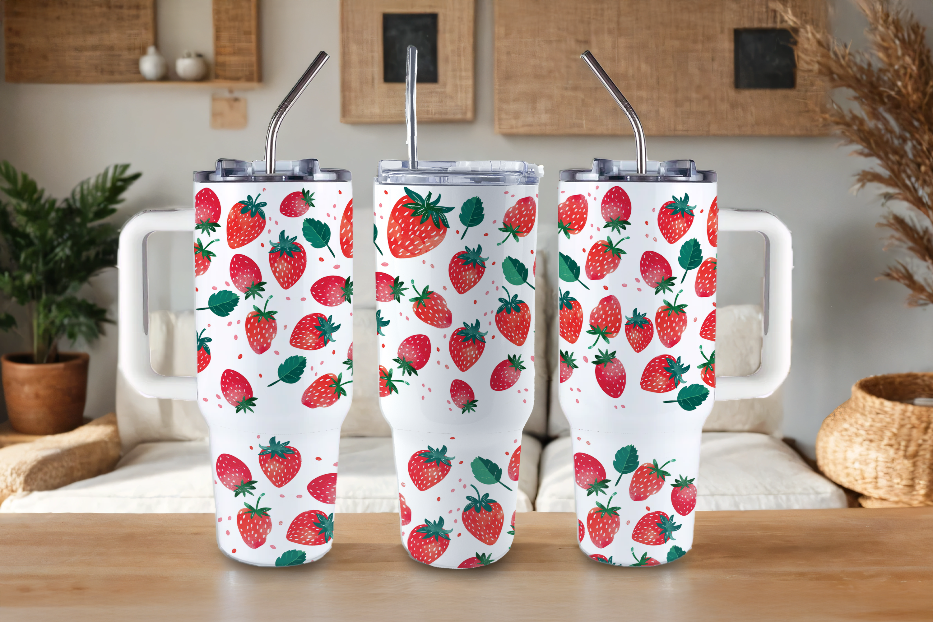 Assorted Ready to Press Sublimation Tumbler Prints (12 Pack) - Spring Bloom