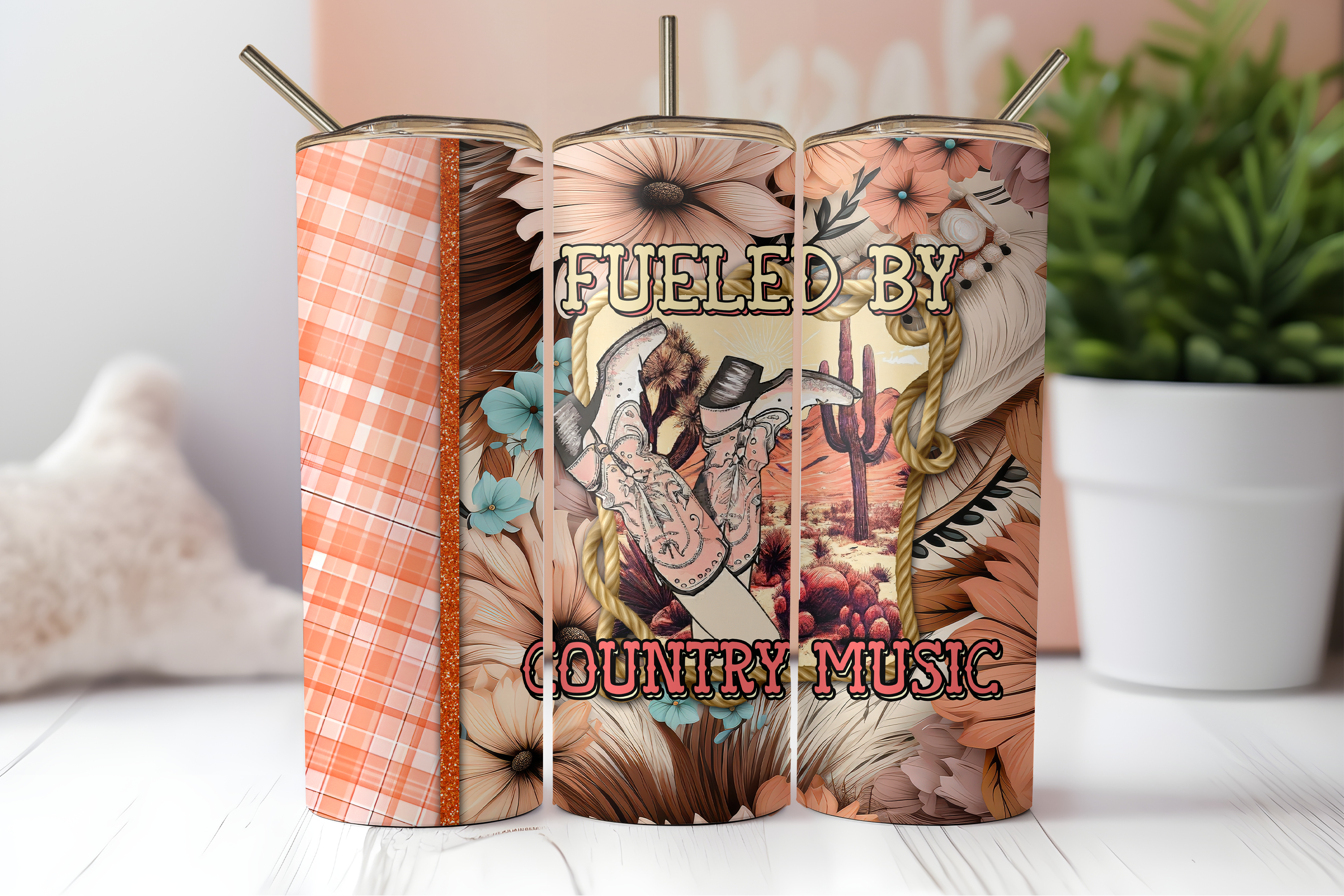 Digital Sublimation Designs - Southern Girl Tumbler Wraps