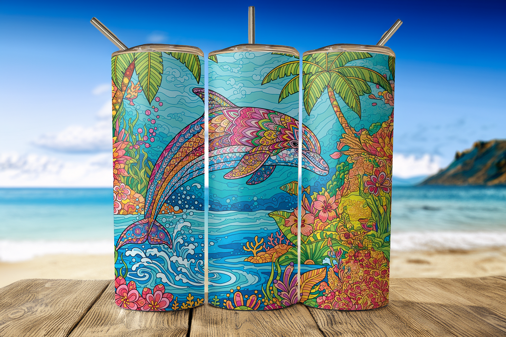 Digital Sublimation Designs - Summer Tumbler Wraps