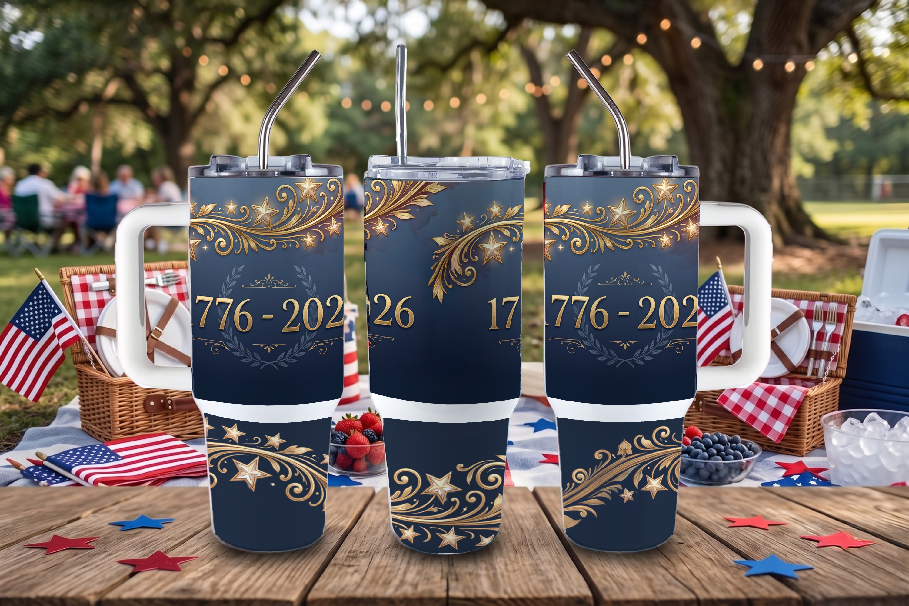 Assorted Ready to Press Sublimation Tumbler Prints (12 Pack) - America 250