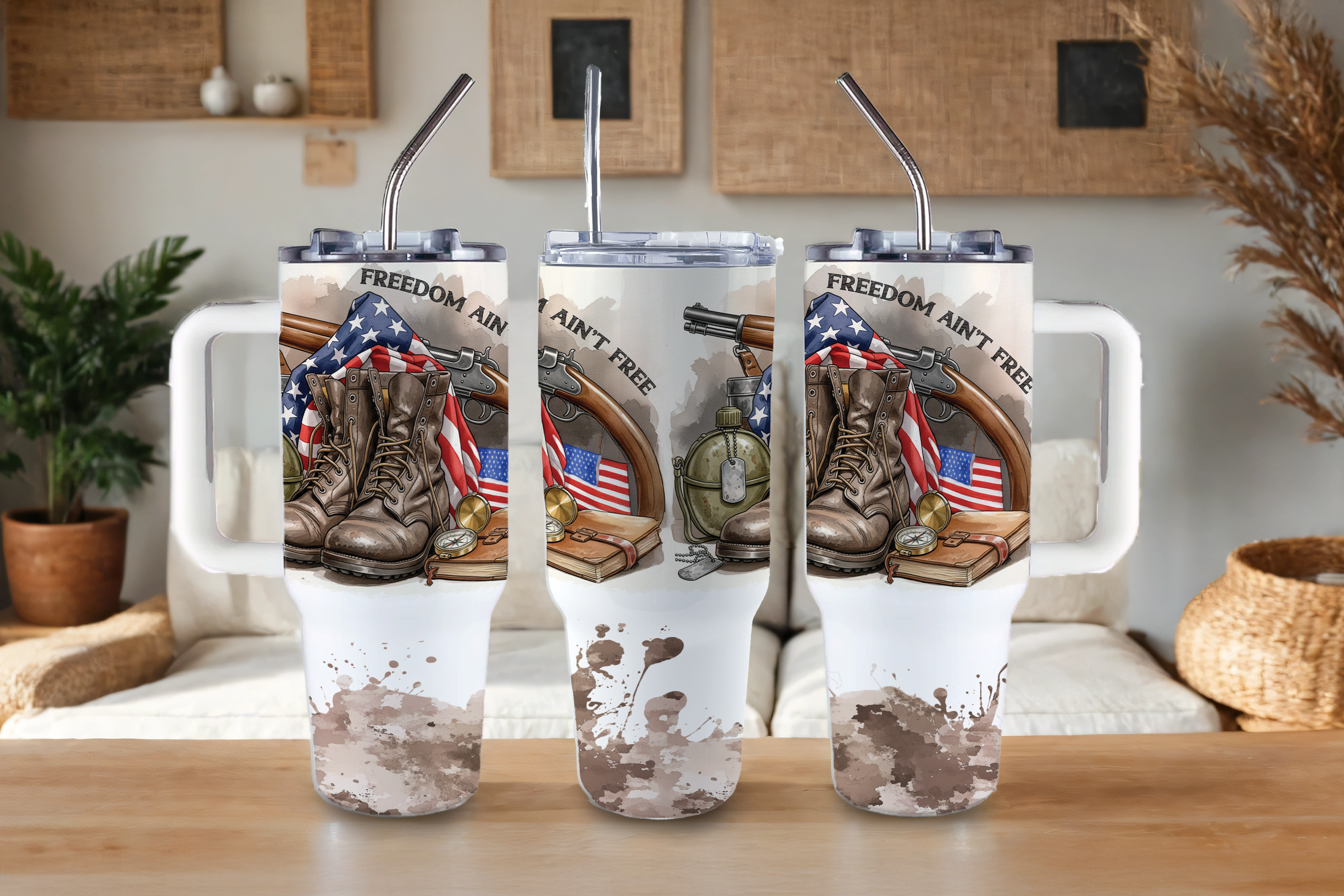 Assorted Ready to Press Sublimation Tumbler Prints (10 Pack) - Veteran's Day