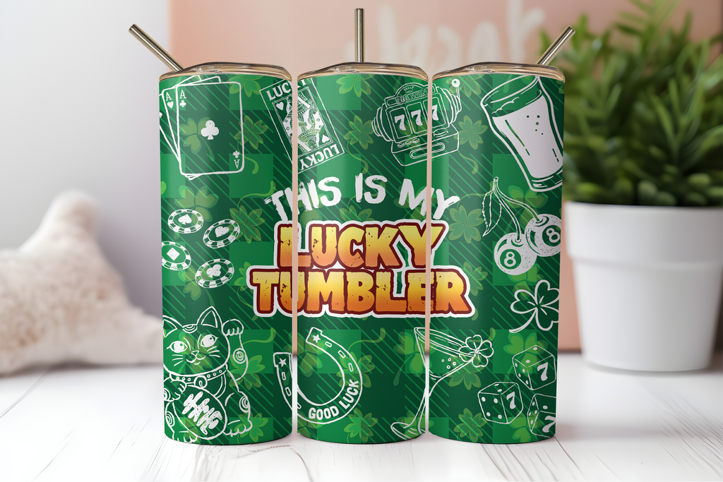 Assorted Ready to Press Sublimation Tumbler Prints (12 Pack) - St. Patricks