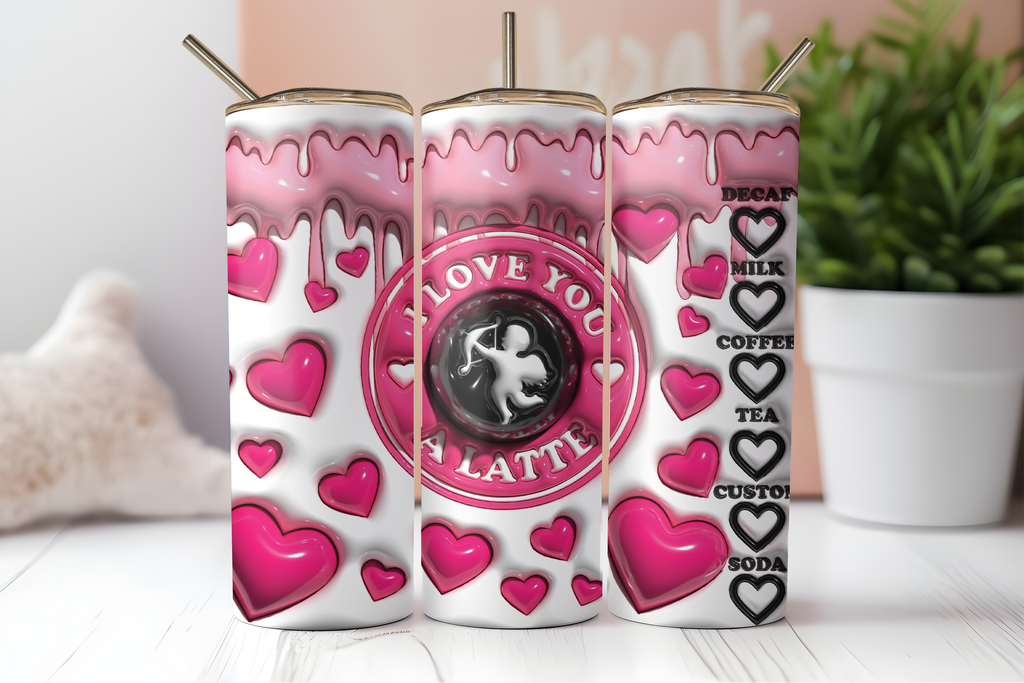 Assorted Ready to Press Sublimation Tumbler Prints (12 Pack) - Xoxo Collection