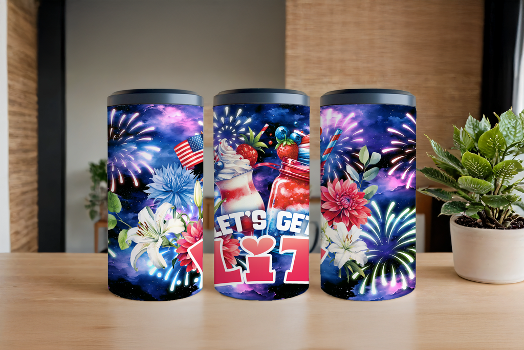 Assorted Ready to Press Sublimation Tumbler Prints (14 Pack) - Fourth of July