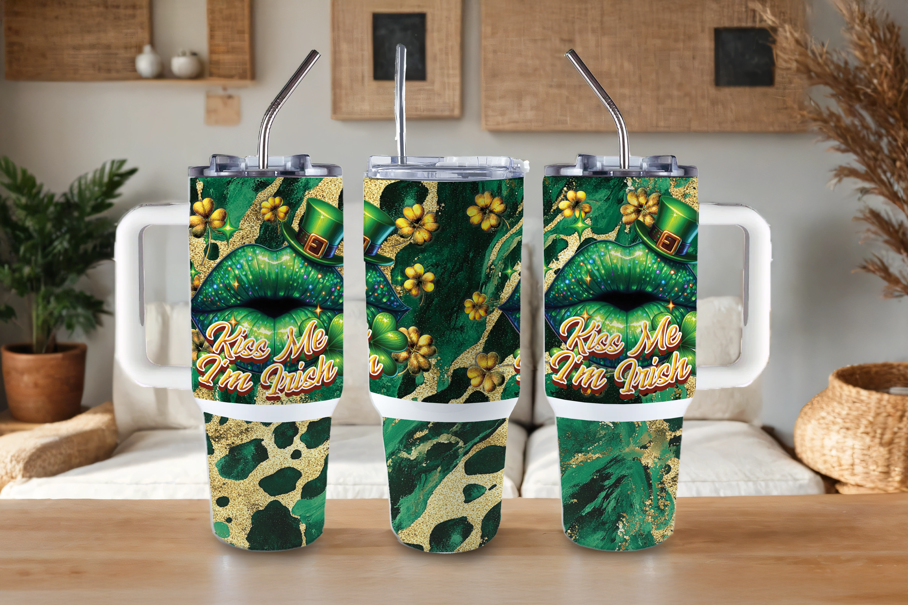 Digital Sublimation Designs - St. Patricks Day Collection Tumbler Wraps