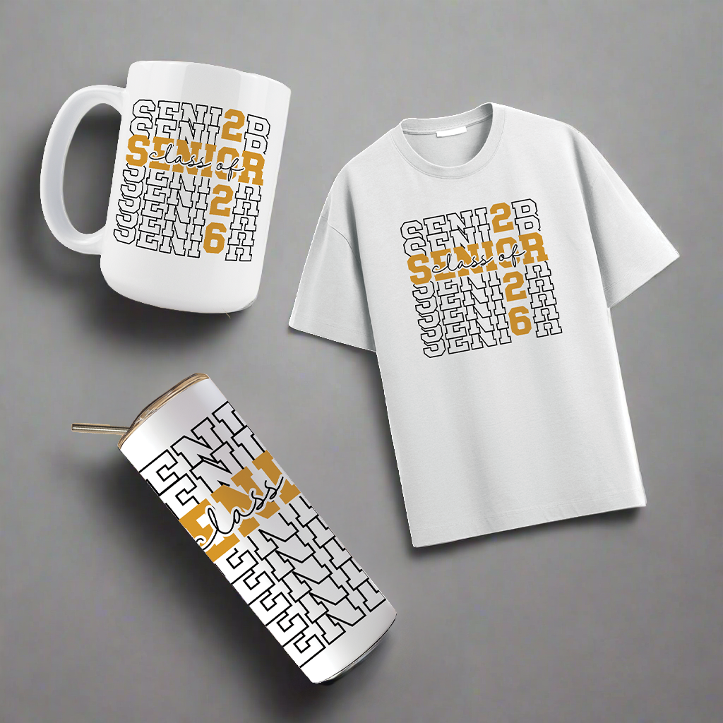 Multi Product Use - Digital Sublimation Designs - Class of 2026