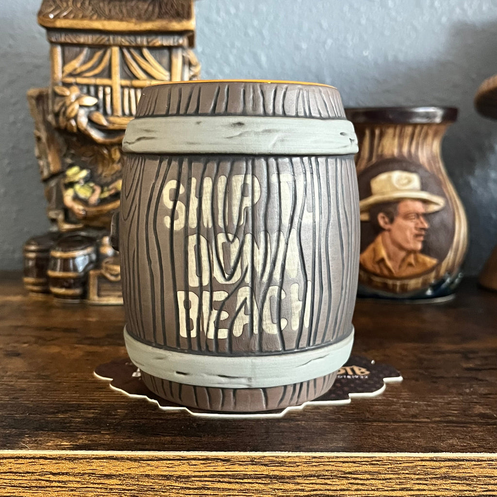 Rum Barrel Tiki Mug