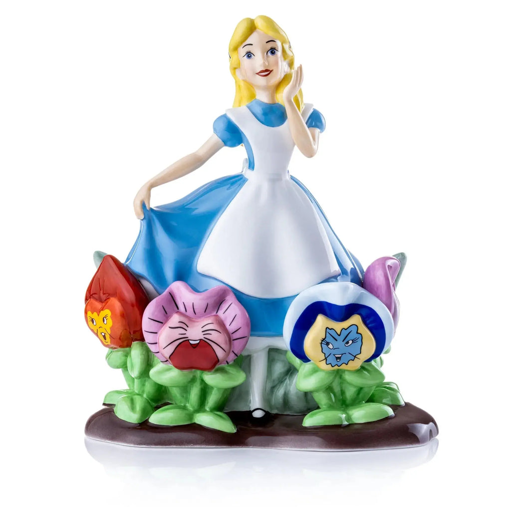 English Ladies Disney Alice in Wonderland "Golden Afternoon" Figurine