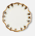 Amoria Salad/Dessert Plate - Almond/Sage