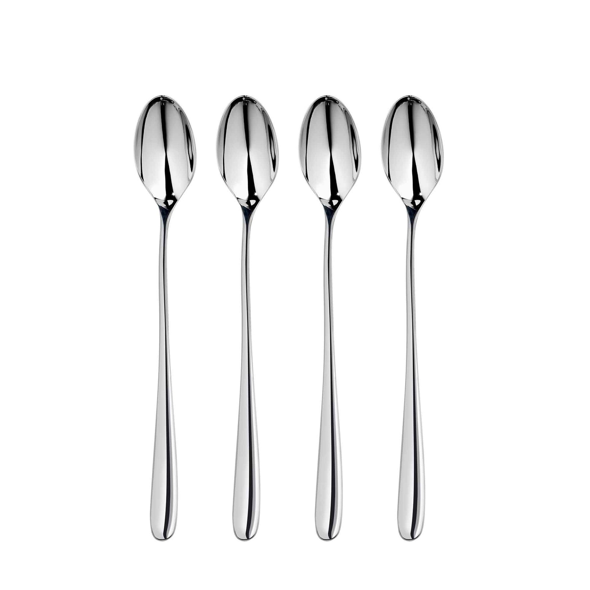 Arden Bright Long Handled Spoon, Set of 4