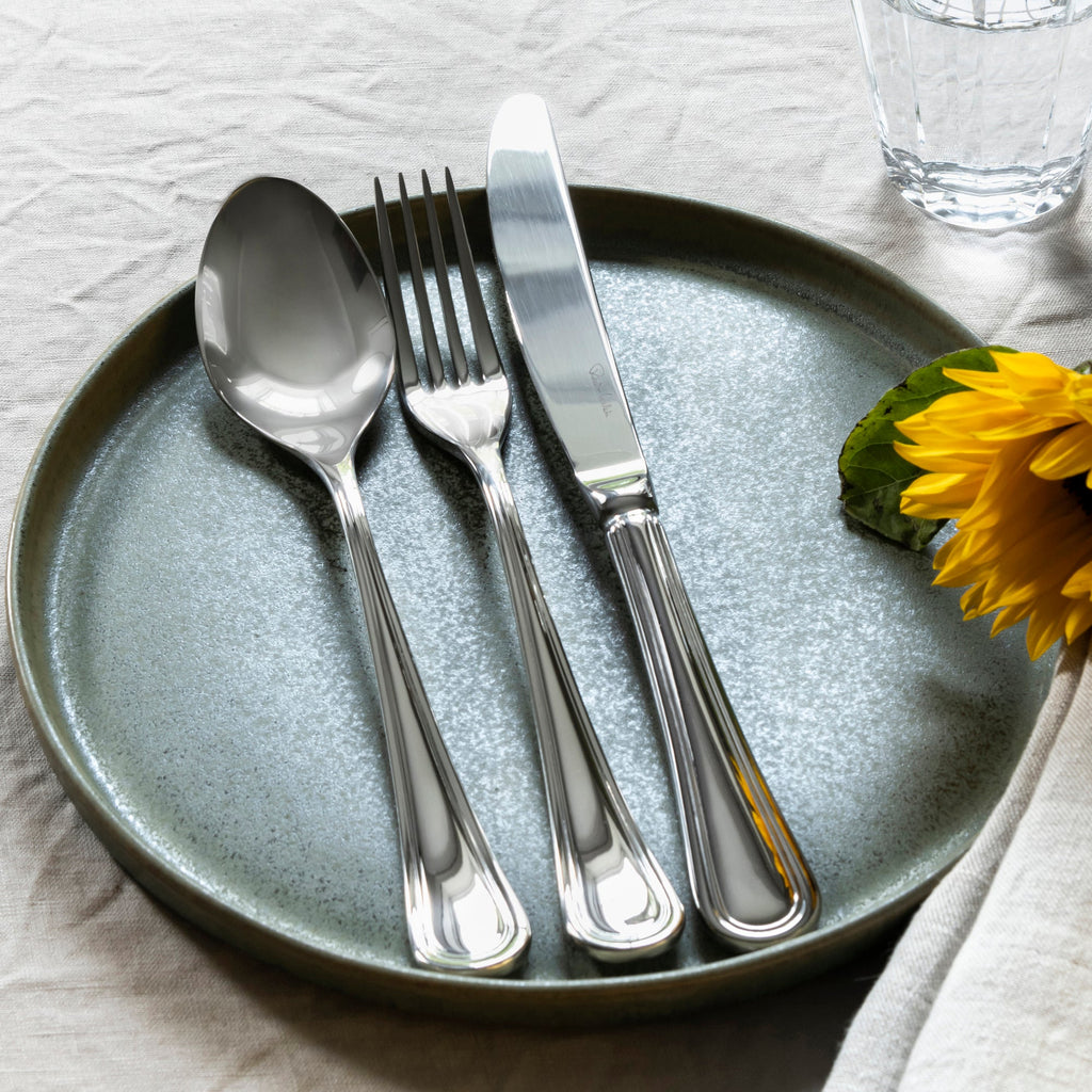 Aston Bright Cutlery Set, 24 Piece for 6 People