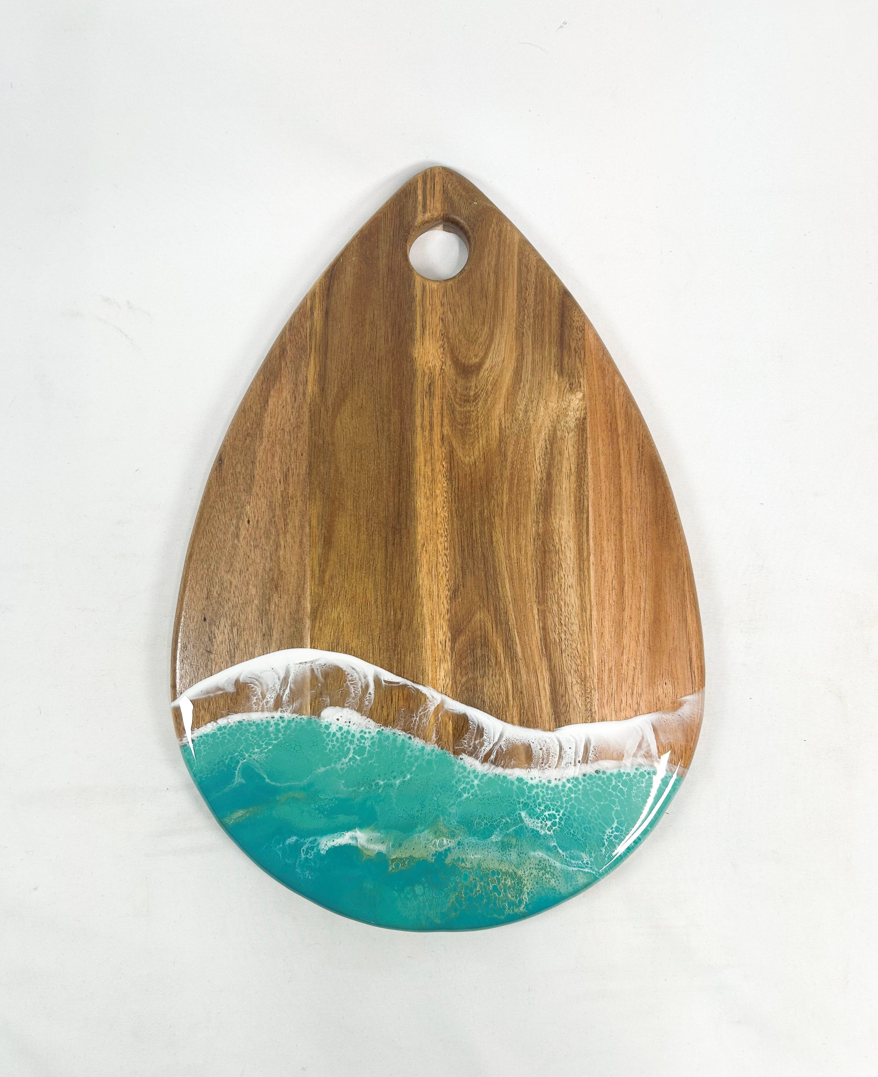 Rain Drop Shaped Charcuterie Boards